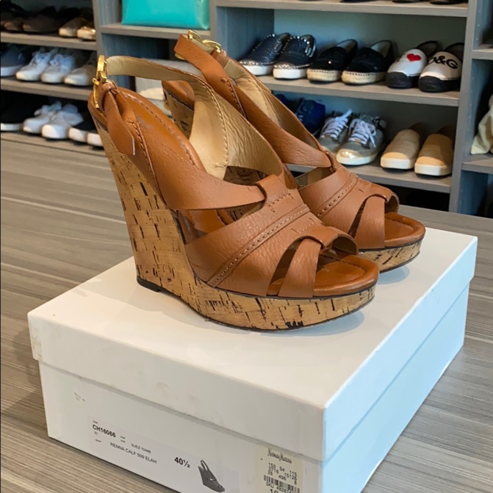 Chloe Renna Calf CH16066 Wedge Sandal